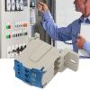 UKK-80A Block Distribution Box, Din Rail Terminal Block Distribution Box Electric Wire Connector Universal Power Junction Box for Power Distribution Cabinets view 2