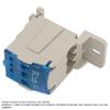 UKK-80A Block Distribution Box, Din Rail Terminal Block Distribution Box Electric Wire Connector Universal Power Junction Box for Power Distribution Cabinets view 4