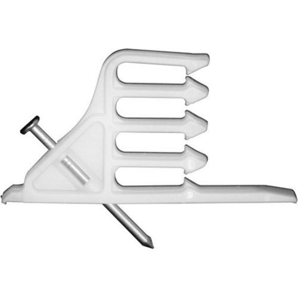 Morris Products Cable Stacker Secure Hold for Non-Metallic Cables, CATV, Telephone, Instrumentation, Security Cables Polypropylene Easy Installation Pack of 125