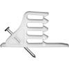 Morris Products Cable Stacker  Secure Hold for Non-Metallic Cables, CATV, Telephone, Instrumentation, Security Cables  Polypropylene  Easy Installation  Pack of 125 view 1