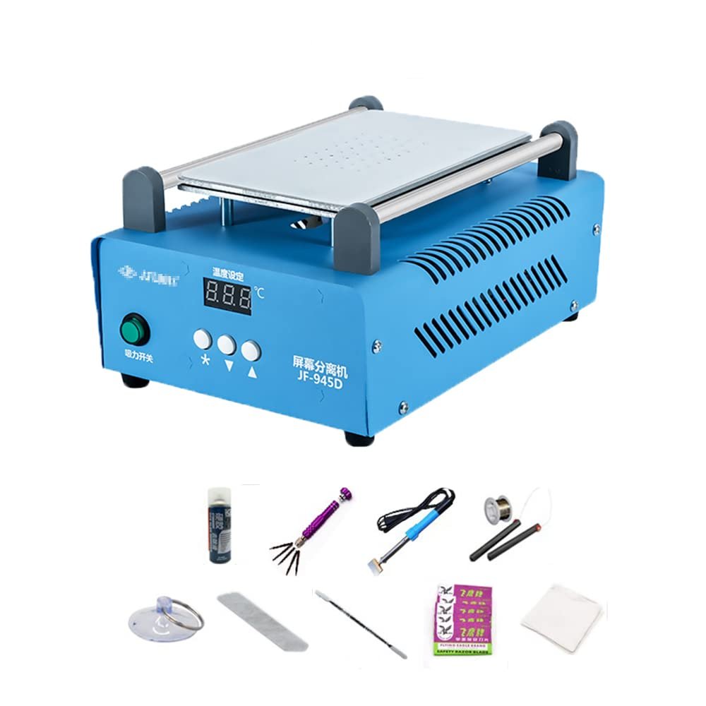 DHHHC Digital LCD Screen Separator 300W Supply Powerful Vacuum Pump Mobile Phone Screen Dismantling Machine Heater Repair Screen Replacement Equipment,B
