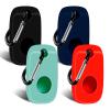 Protection Case for Tile Pro 2022 Tracker,4Pack Silicone Soft Cover Bluetooth Tracker with Keychain,Keys Finder & Item Locator Scratch Resistant Sleeve Skin Keys,Bags, Blue+Green+Red+Black view 1