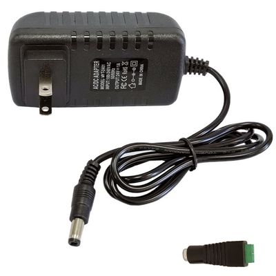 24v DC power supply 1A 24W AC adapter 100v-240v AC to DC 24v 1a power cord with 5.5mmx2.5mm Plug for dc 24v1a led strip lights