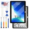 LCD Screen Replacement for Samsung Galaxy Pro T520 SM-T520 T525 SM-T525 LCD Display Matrix Touch Screen Digitizer Sensor Assembly Glass Repair Parts Kit with Free Tools (Black) view 1