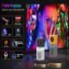 VR robot Portable Projector, Mini Projector 1080P FHD 100" Screen Supported,Movie Projector, Compatible with iOS/Android/PC/Xbox/PS5 view 2