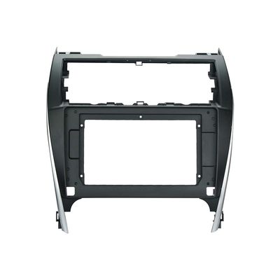 10.1'' Car Radio Stereo Dash Frame Fascia Bezel Panel Compatible for Toyota Camry 2012 13 14 USA & Mid East Version Install Mount Kit