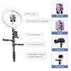 360 Photo Booth 31.5" Machine with Honeycomb case+ Extra Free Battery Ring Light Stand Free Custom Logo with Extra Replacement Accessories,Software APP Control Rotating Platform Auto Slow Motion view 4