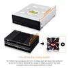 flexiDOCK MB024SP-B - Strapless Dock in Pull-Out Design for 4X 2.5 Inch SATA/SAS SSD/HDD in 1x 5.25 Inch Bay view 4