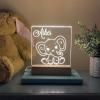 Elephant Night Light, Personalized Night Light, Night Light, Nursery Night Light, Gift For Kids, Birthday Gift, Baby Gift, Creative Kids Bedroom Bedside Lamp Decoration Best Gifts for Boys & Girl view 1