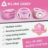 Klim Candy Kids CD Player for Children - FM Radio - Includes Batteries - Pink - Boombox Portable - CD Player Children - with Speakers, Toddlers (Pink) view 2