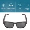 ASHATA Bluetooth Smart Sunglasses, Open Ear Surround Sound Audio Glasses, Noise Cancelling with Headphone (glamour black) view 3