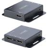 HDMI Extender over CAT6/CAT5, 4K 30Hz/130ft PoC HDMI over Ethernet Extender, HDMI Transmitter and Receiver kit, IR Extension view 1
