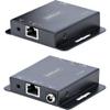 HDMI Extender over CAT6/CAT5, 4K 30Hz/130ft PoC HDMI over Ethernet Extender, HDMI Transmitter and Receiver kit, IR Extension view 2