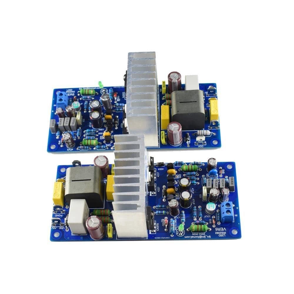 2PCS IRS2092S Class D Digital Audio IRFB4227 250W x2 8ohm Stereo Channel Power T0460