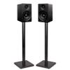 Fluance Ai41 Powered 2-Way 2.0 Stereo Bookshelf Speakers with Speaker Stands 5" Drivers 90W Amplifier for Turntable Bluetooth 5 Wireless Music Streaming with RCA Optical Subwoofer Out (Black Ash) view 1