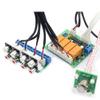 Button Switching Relay 4-Way Audio Input Signal Selector Switching RCA Audio Switch Input Selection Finished Board view 1