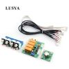Button Switching Relay 4-Way Audio Input Signal Selector Switching RCA Audio Switch Input Selection Finished Board view 2