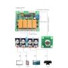 Button Switching Relay 4-Way Audio Input Signal Selector Switching RCA Audio Switch Input Selection Finished Board view 4