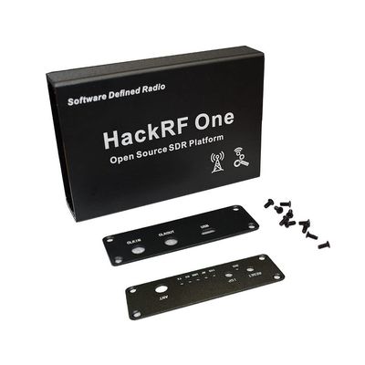 Black Aluminum Enclosure Cover Case Shell Chassis for HackRF One C5-009