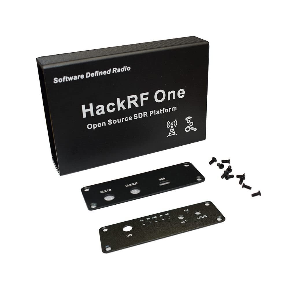 Black Aluminum Enclosure Cover Case Shell Chassis for HackRF One C5-009