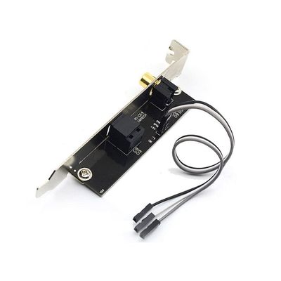 24BIT192KHz SPDIF Out Optical coaxial Digital Sound Card Baffle DAC DTS decoder for General Motherboard A2-004