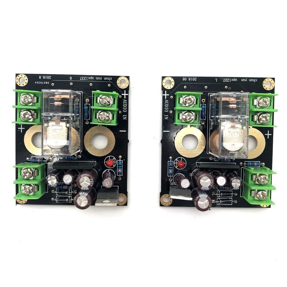 2pcs UPC1237 HiFi Speaker Protection Finished Board AC 12-18V D3-007
