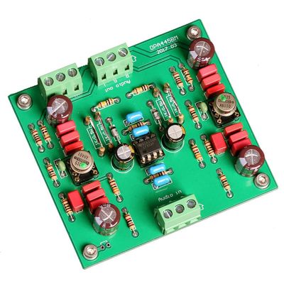 Field Tube Input Bile OPA445BM Two Channels Stereo Preamp Audio Board High Pressure Gold Seal op amp T1383