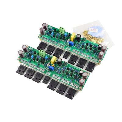 1pair L15 MOSFET Stereo Board 2-Channel AMP 300W 8R Class AB IRFP240 IRFP9240 A5-008