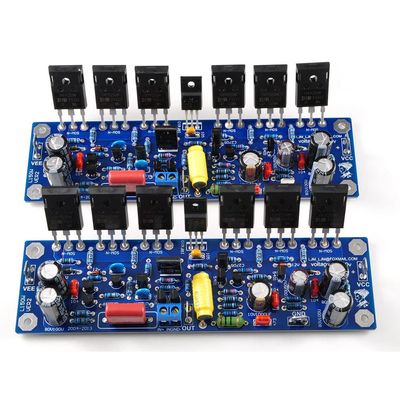 2pcs Stereo MOSFET IRFP250 Board 200W 8R 2-Channel AMP
