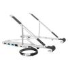 Targus USB-C Portable Stand with HDMI, Integrated 2 x Powered USB-A Ports, Ethernet - Silver (AWU100005GL) view 1
