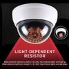 MaximalPower Fake CCTV Security Dummy Dome Camera with Red LED Light for Home, Shop, Business, etc. (4 Pack) view 3