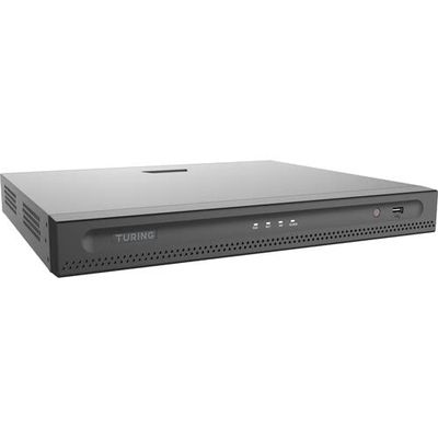 Turing TR-MRP164T-B Smart Series 16-Channel NVR Bundle with Turing Bridge; 4TB HDD; Face/Human/Vehicle AI and More with Turing Smart Series Cameras, Bridge, and Cloud