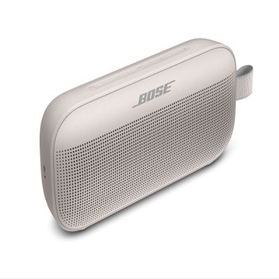 Bose SoundLink Flex Portable Bluetooth Waterproof Dustproof Speaker -White Smoke (Renewed)