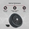 Rockville Wheel of BASS 8" 500W Powered Car Subwoofer, 4 Ohm, Slim Cast Aluminum Design, Easy Install, Remote Bass Knob, for Trucks and Cars view 2