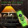 2Pack Remote Cover for Firetvstick 4K Max (3rd Gen) 2021,Silicone Protective Case Compatible with firetvstick 4K Alexa Voice Remote Control with Lanyards,Anti-Slip,Shockproof (Glow Blue&Glow Green) view 4