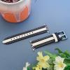 Watch Band Compatible with iWatch Series 7,KangPlus Leather Bands Soft Wristband Sport Watch Strap Fit for 5.5-8.1 inch Compatible with iWatch Series 7/6/5/4/3/2/1 38MM/40MM/41MM view 3
