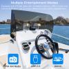Bluetooth Marine Radio Boat Stereo: Waterproof Boat Audio Receiver - Digital Marine Grade Player with FM AM Radio USB AUX-in Subwoofer Pre-Amp EQ view 4