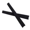 ExactFitt Silicon Rubber Temple Leg Ear Socks Earsocks for Oakley Muffler OX1034 Eye Glass Sunglasses Frames (Black - 1 Pair) view 1