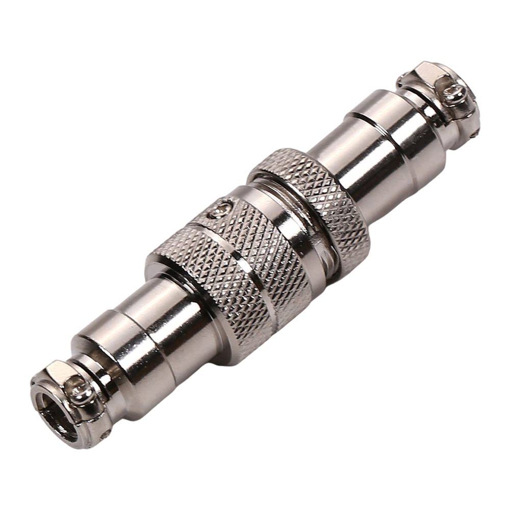 Auniwaig Aviation Connector Male Female Aviation Connector 4P 5A GX16-4 Waterproof Wire Panel Power Chassis Metal Fittings