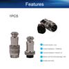 Auniwaig Aviation Connector Male Female Aviation Connector 4P 5A GX16-4 Waterproof Wire Panel Power Chassis Metal Fittings view 3