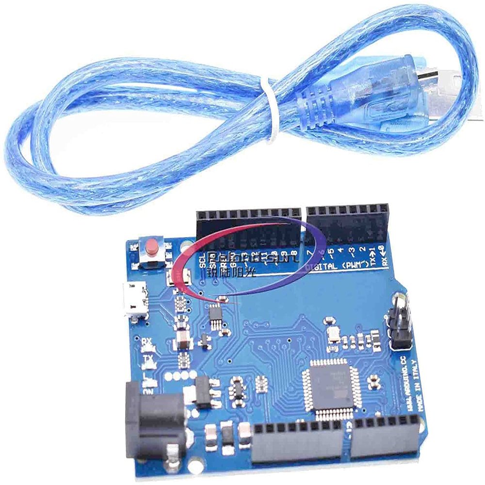 ATmega32u4 Development Board PWM Channel Development Module Microcontroller (Board+Line)