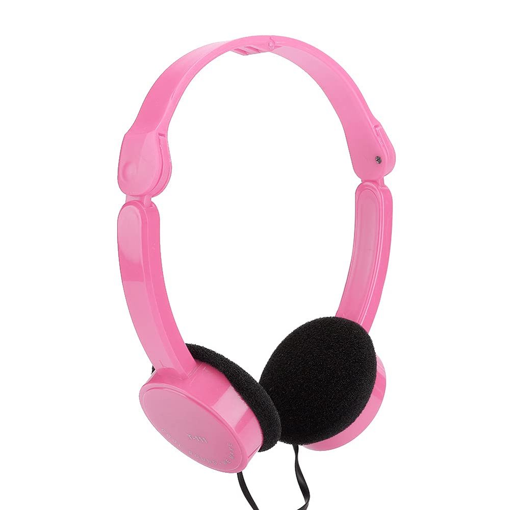 Children Headphone, Prevent Entanglement Headphone Easy Storage Comfortable Wear Noodle Shaped Cable for Tablet()