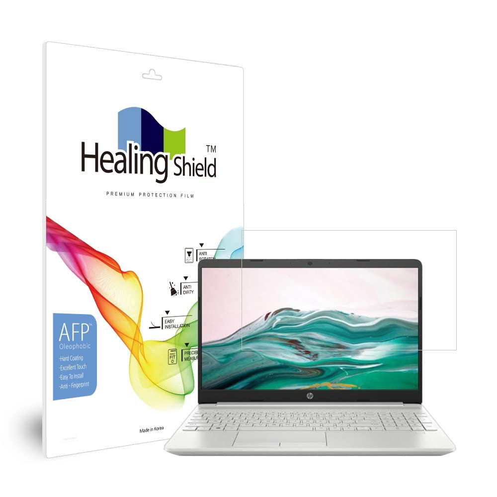 Muellery Healingshield Screen Protector Oleophobic AFP Clear Film Compatible with HP 15s-du PHAF1620_Laptop