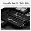 Beelink SER5 MAX Mini PC, AMD Ryzen 7 6800U(6nm, 8C/16T) up to 4.7GHz, Mini Computer 24GB LPDDR5 RAM 500GB NVME SSD, Micro PC 4K@60Hz Triple Display, Mini Gaming Computer WiFi6/BT5.2/HTPC/W-11 Pro view 3