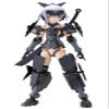 Frame Arms Girl Figurine Plastic Model Kit Jinrai Indigo Ver. 15 cm view 1