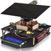 KEYESTUDIO DIY Solar Tracking Electronic Kit for Arduino, Smart Phone Charging, Temperature & Humidity Sensor, BH1750 Light Sensor, Educational Programming Kit for Teens & Adults 15+ view 1
