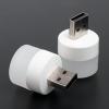 DASITON Plug in LED Night Light Mini USB LED Light Flexible USB LED Ambient Light Mini USB LED Light, LED Portable car Bulb, Indoor, Outdoor, Reading, Sleep (8 Warm Light) view 2