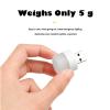 DASITON Plug in LED Night Light Mini USB LED Light Flexible USB LED Ambient Light Mini USB LED Light, LED Portable car Bulb, Indoor, Outdoor, Reading, Sleep (8 Warm Light) view 4