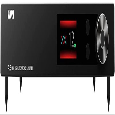 S.M.S.L A2 High Resolution Power Amplifier, Class D Power Amp RMS 200W x 2(4), DSD512 Bluetooth UAT LDAC Aptx-HD AAC, XMOS 32bit 768kHz THD+D 0.0008% with Remote Control