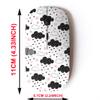 CJCBROES 2.4G Wireless Mouse with Cute Pattern Design for All Laptops and Desktops with Nano Receiver - Clouds Stars view 2